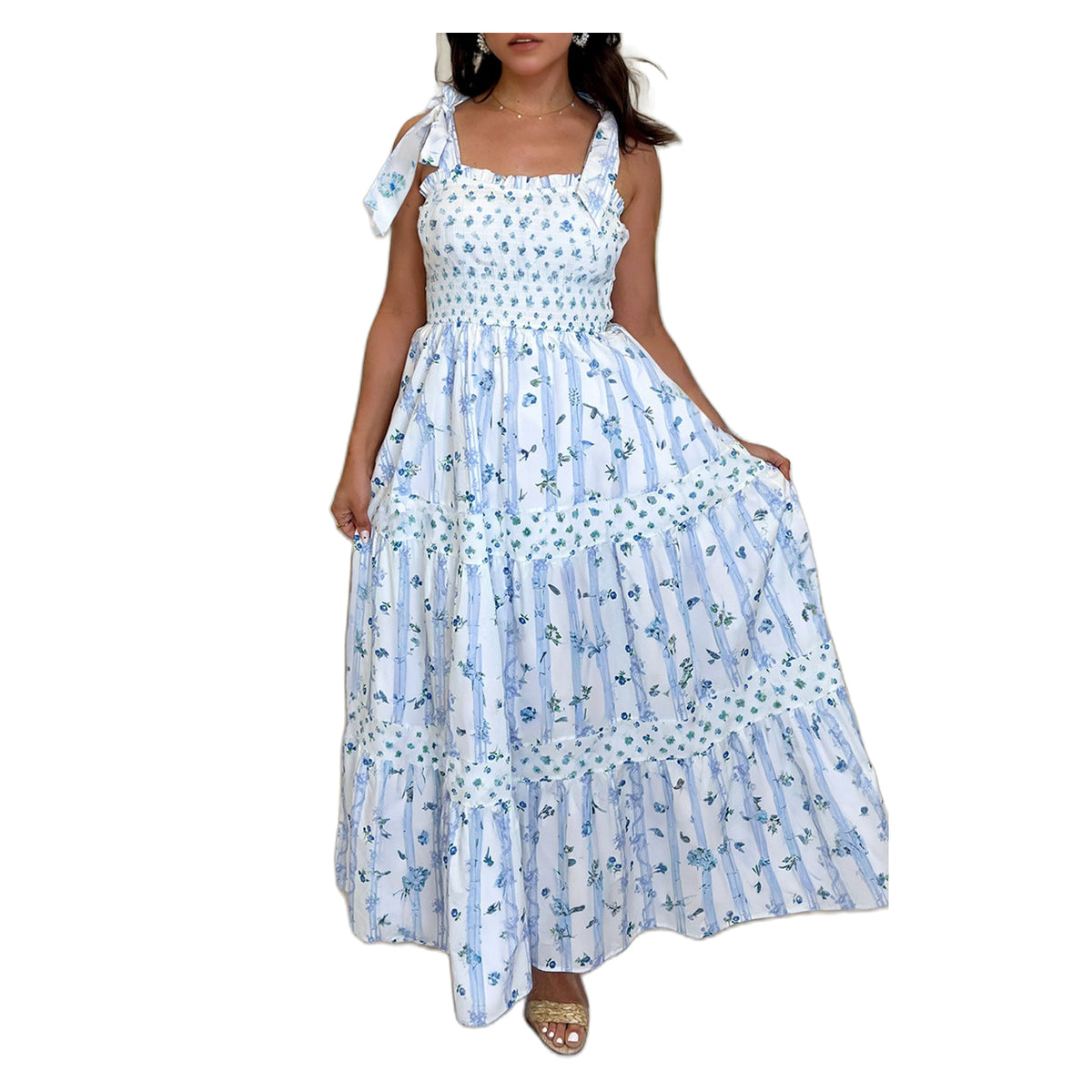 Women's dress on a plain white background